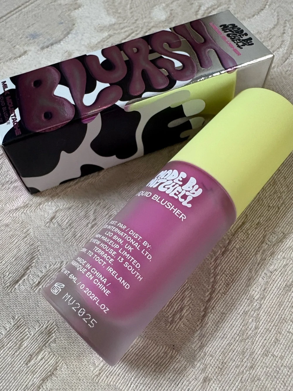 Made by Mitchell BLURSH Liquid Cream Blush — Milk Moustache BNIB